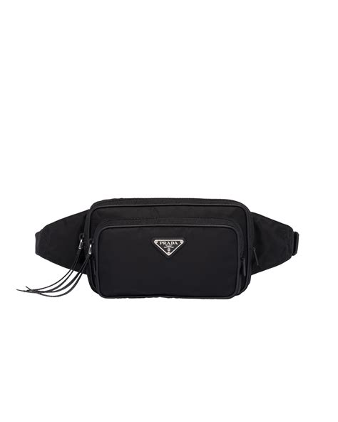 prada fanny pack women|prada nylon belt bag women's.